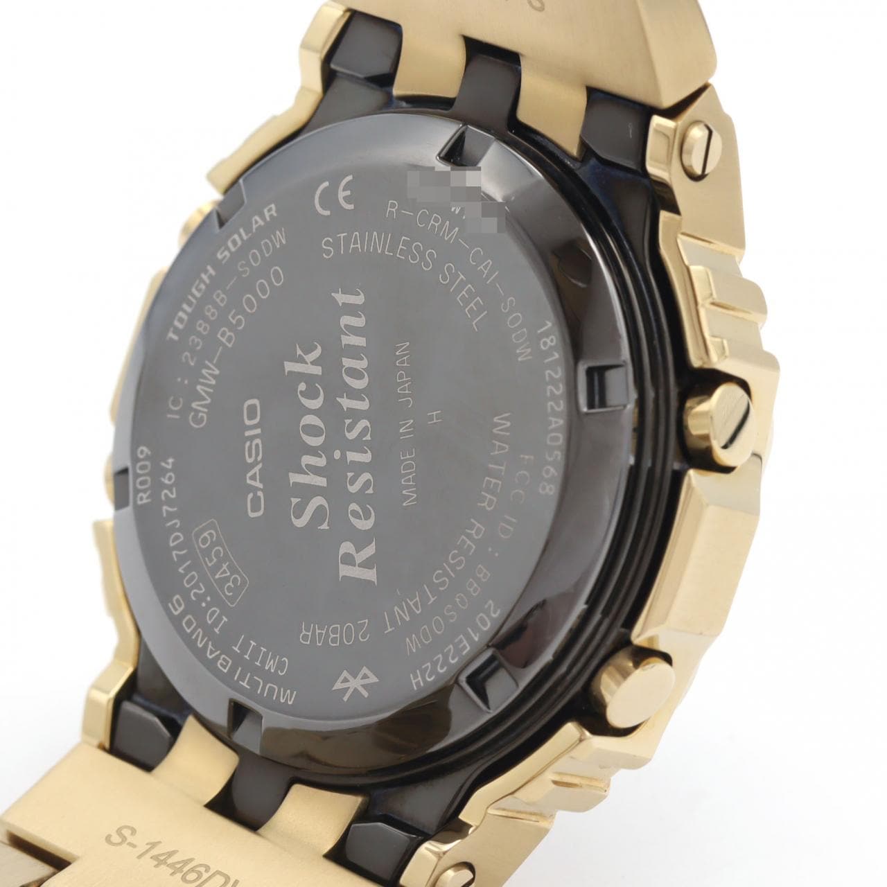 カシオ G-SHOCK 電波時計 GMW-B5000GD-9JF GP ソーラークォーツ
