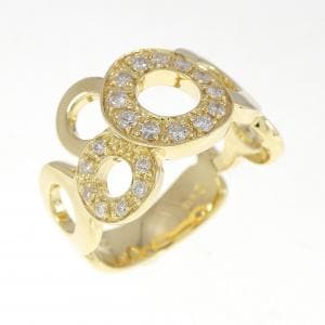 K18YG ダイヤモンド リング 0.22CT