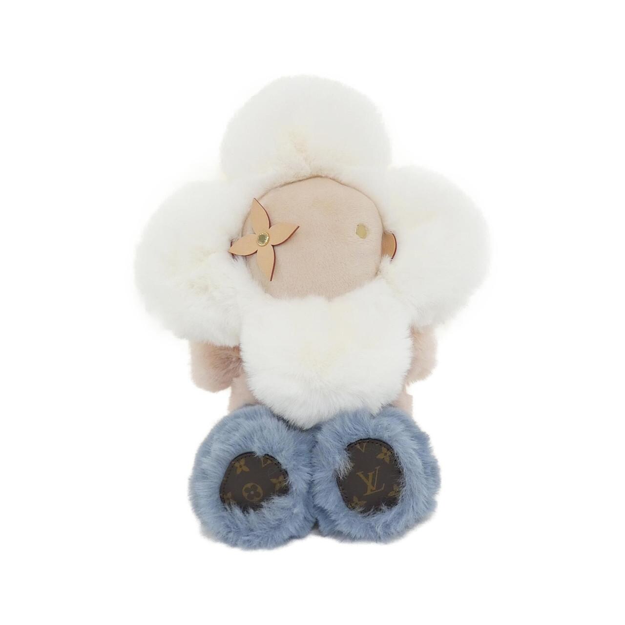 極美品 ルイヴィトン GI0445 ドゥドゥ ヴィヴィエンヌ ぬいぐるみ 白 青 極美品 ルイヴィトン GI0445 ドゥドゥ ヴィヴィエンヌ