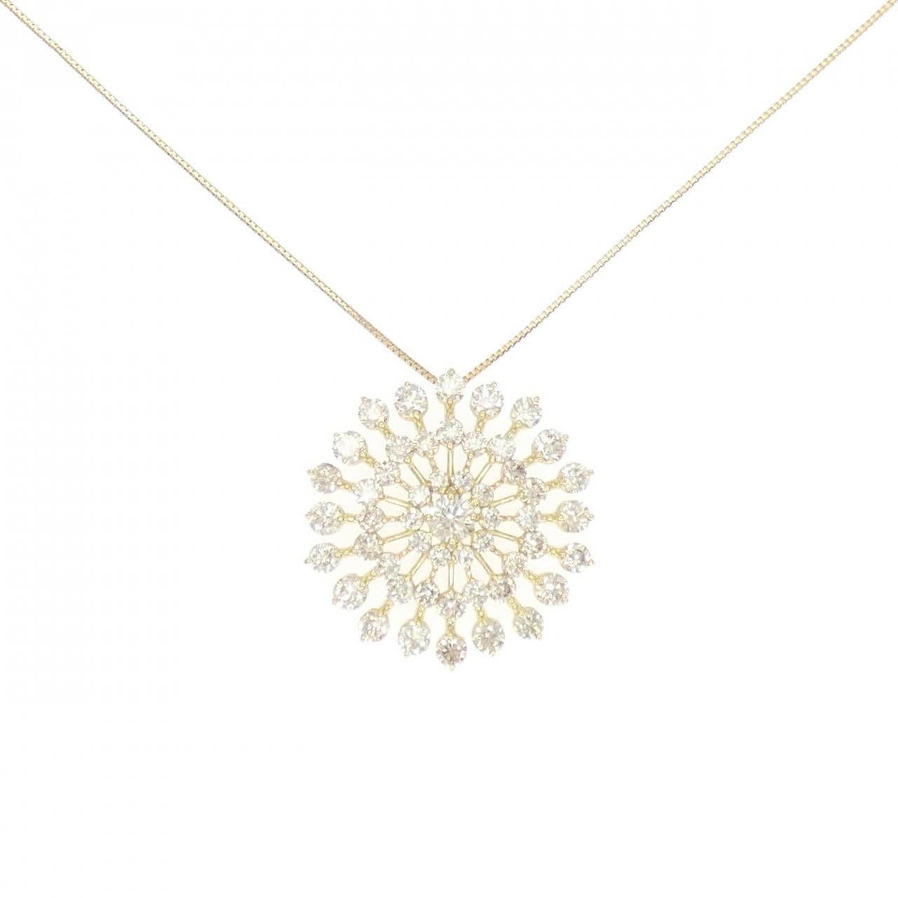 K18YG ダイヤモンド ネックレス 2.00CT
