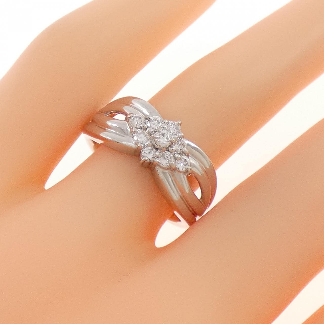 PT900 ダイヤモンド リング 0.30CT