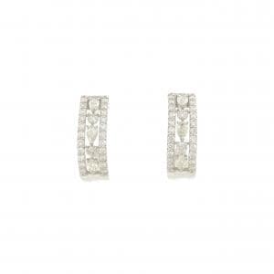 【新品】PT900 ダイヤモンド ピアス 0.60CT