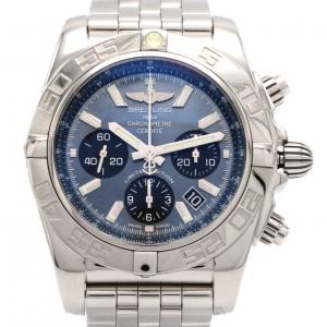 ブライトリング クロノマット44ブラックマザーオブパール JAPAN LIMITED AB0111/S011BMPPA SS 自動巻