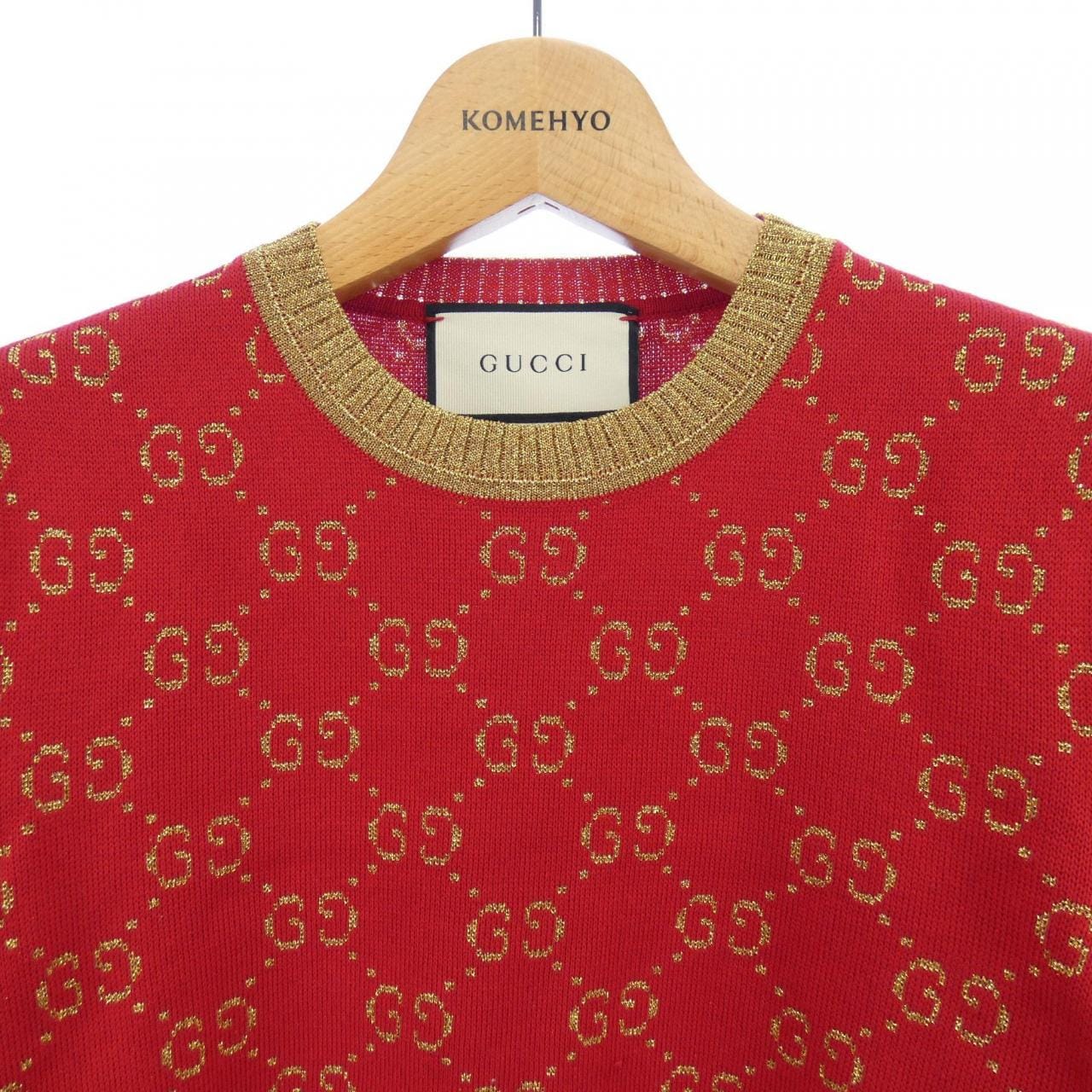 グッチ GUCCI GGコットンラメ ファブリックトップス 526759-X9W83 ニット