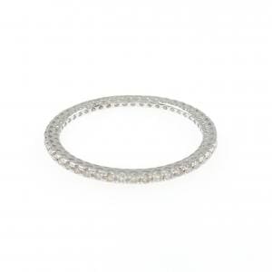 K18WG フルエタニティ ダイヤモンド リング 0.25CT