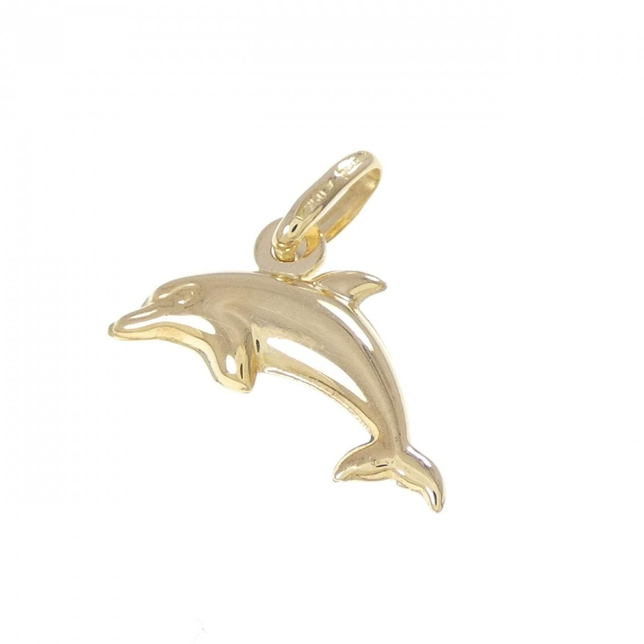 ウノアエレ K18YG ドルフィン ペンダント