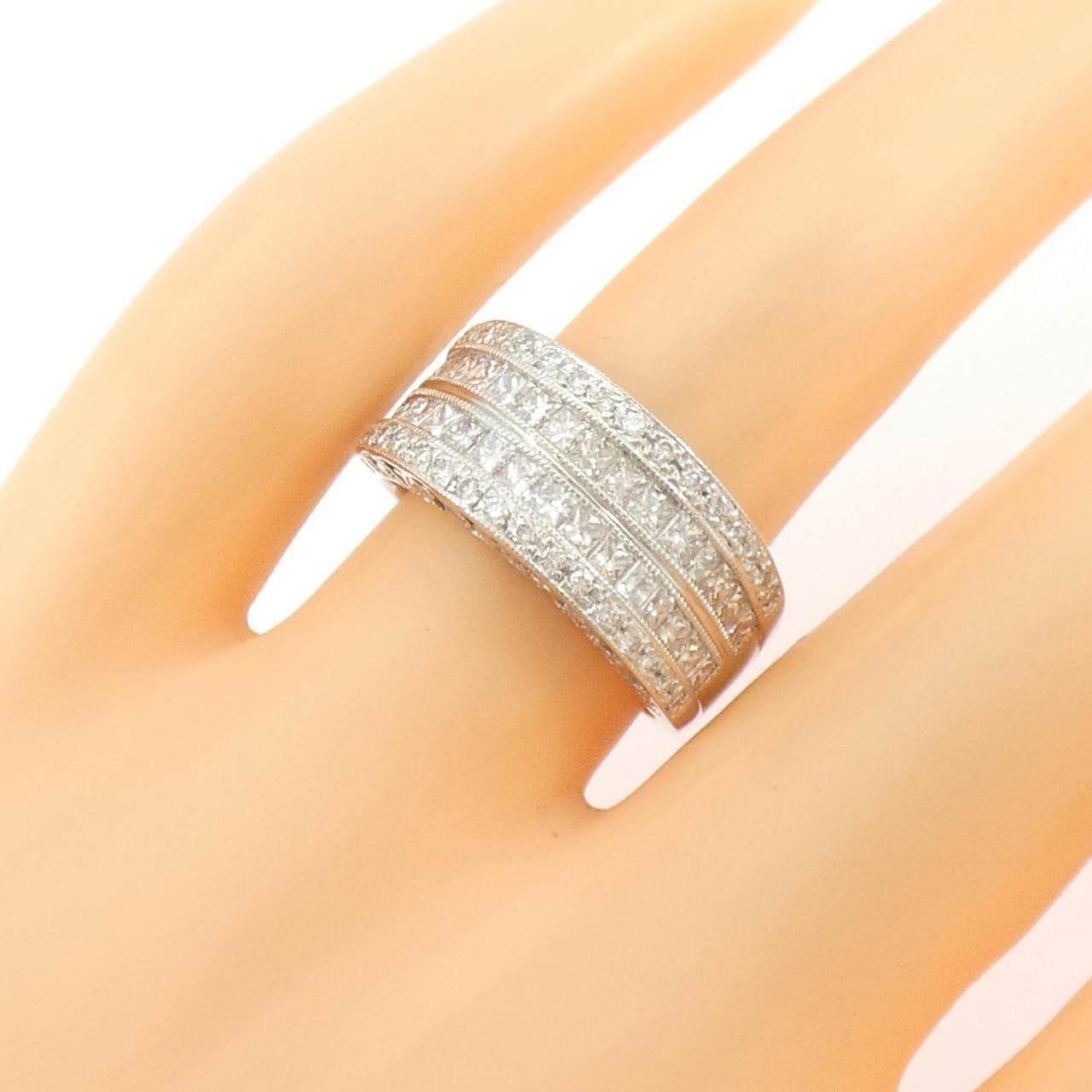 PT900 ダイヤモンド リング 1.34CT