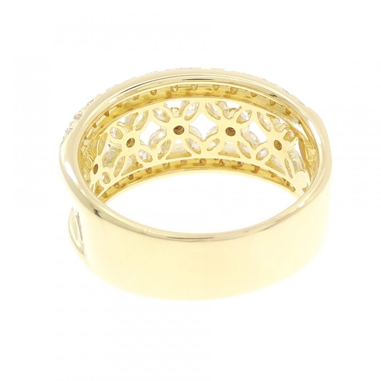 K18YG ダイヤモンド リング 1.33CT