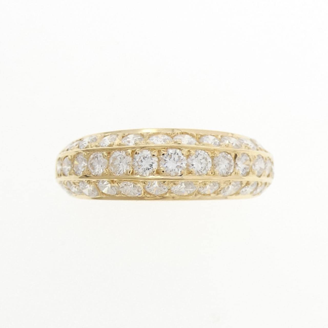 18KTYG ダイヤモンド リング 1.10CT