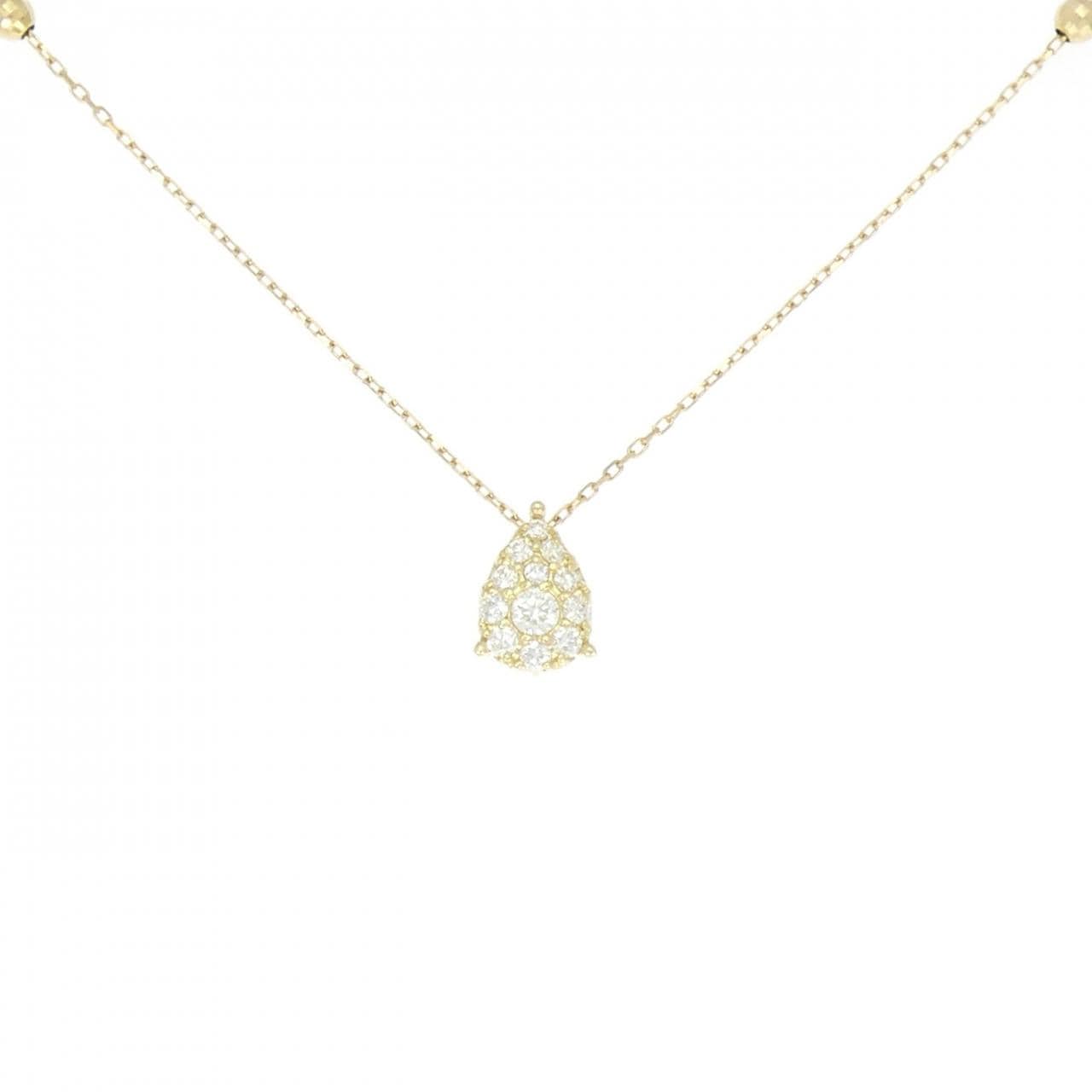 K18YG ダイヤモンド ネックレス 0.30CT