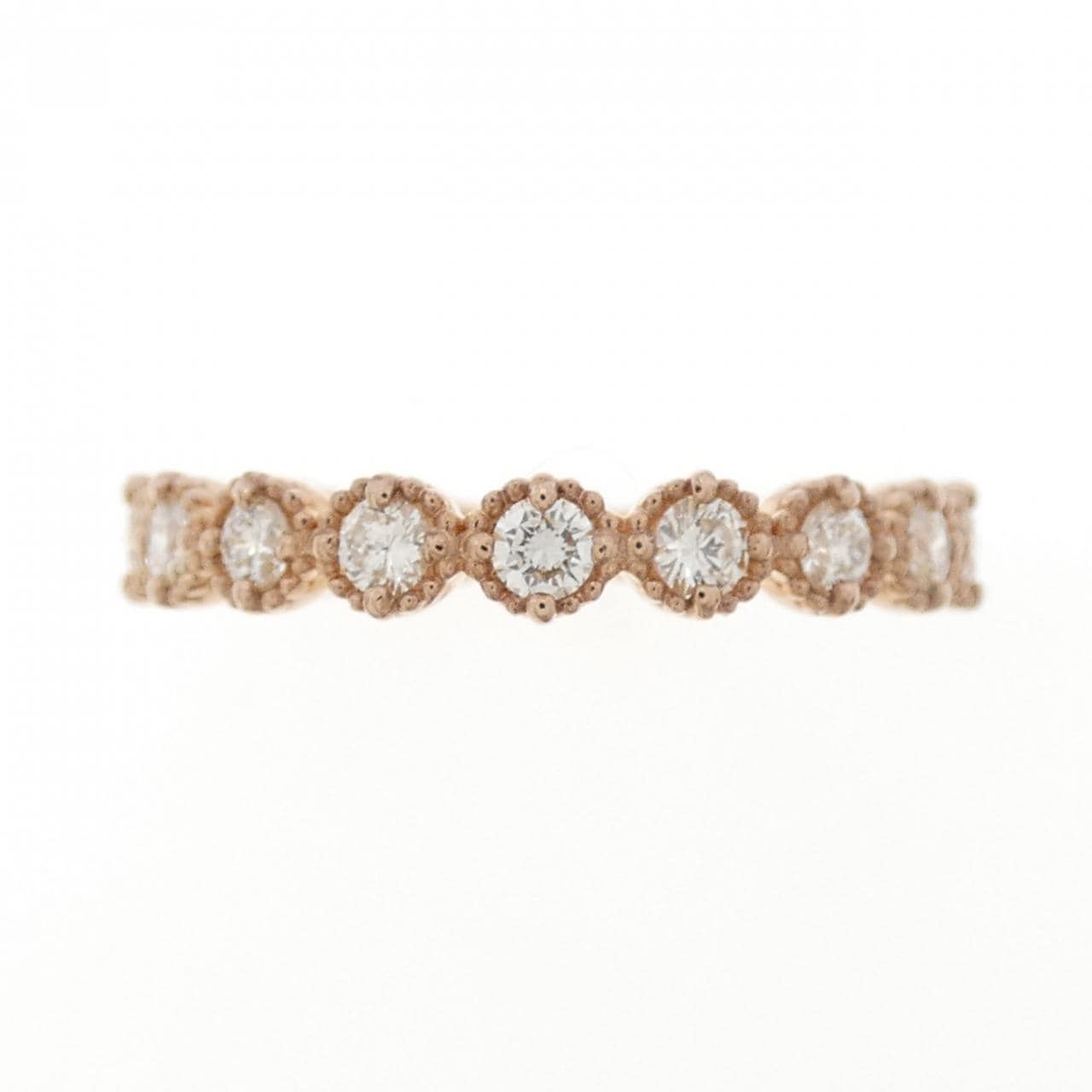 K18PG ダイヤモンド リング 0.65CT