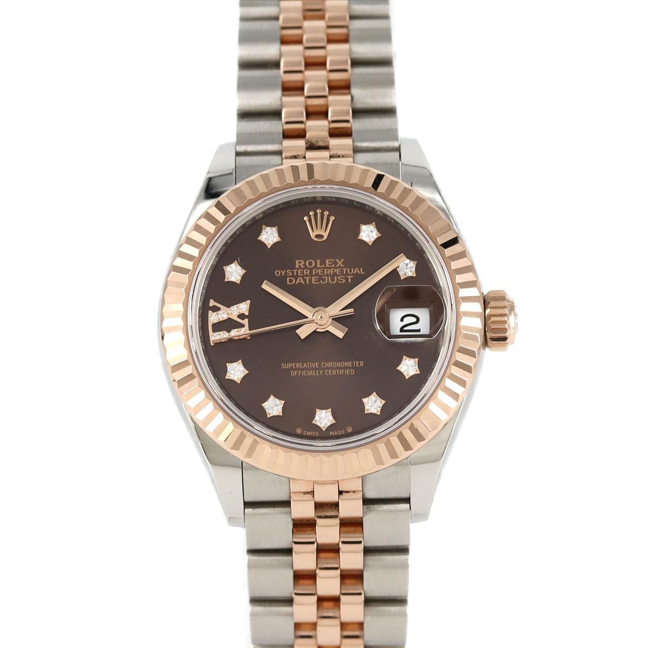 ロレックス デイトジャスト 279171G SSxPG 自動巻 ランダム番