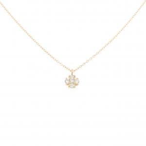 K18YG ダイヤモンド ネックレス 0.10CT