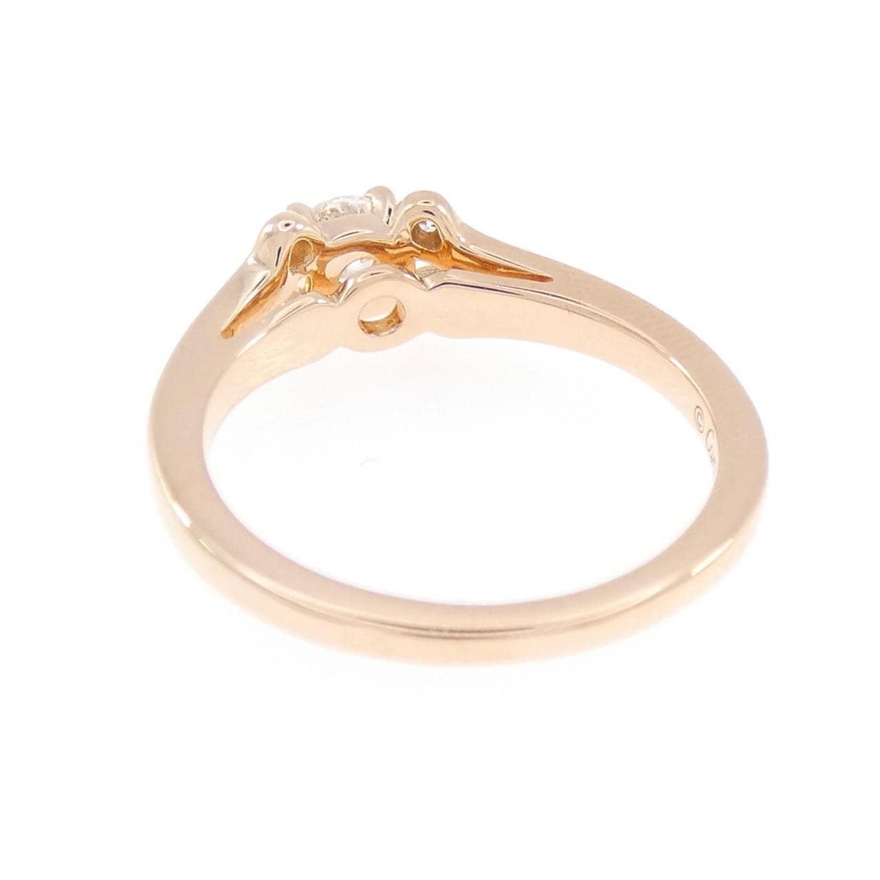 カルティエ バレリーナ リング 0.22CT E IF 3EXT