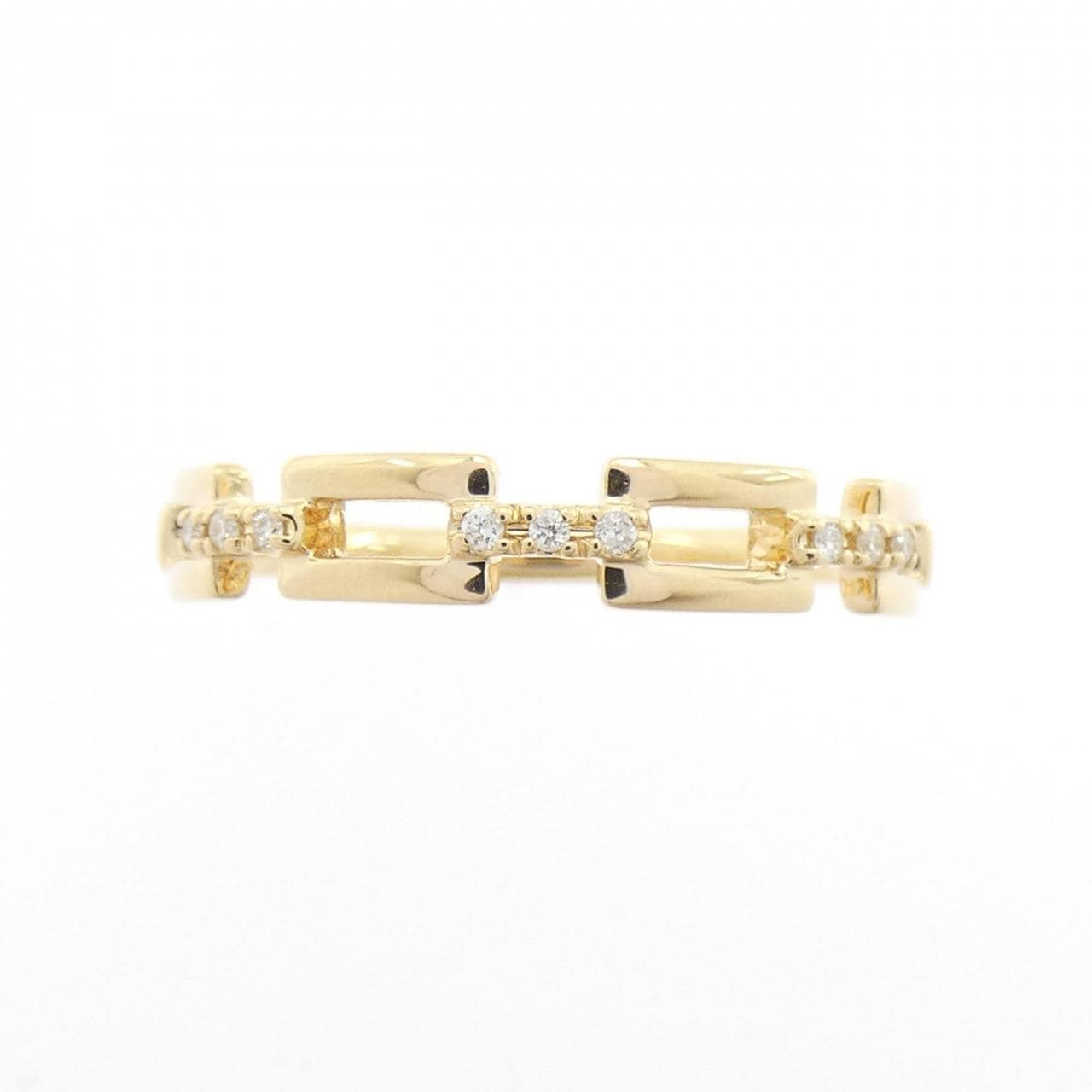 K18YG ダイヤモンド リング