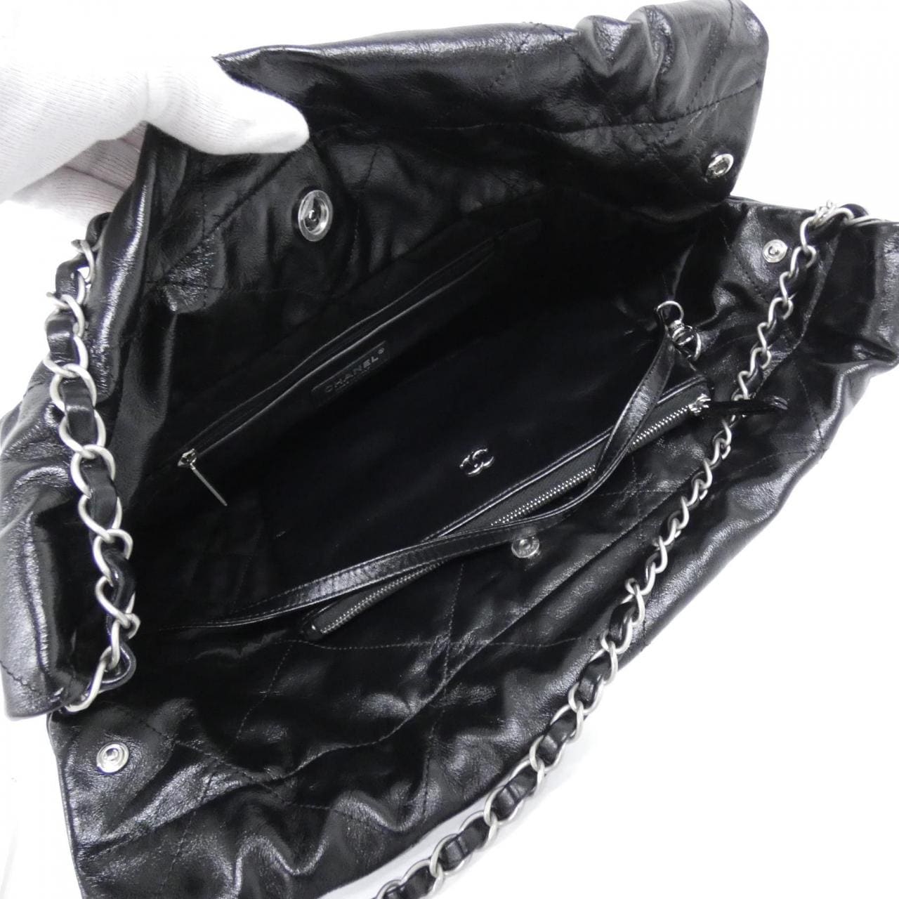 【未使用品】シャネル シャネル22 ライン AS3261 ショルダーバッグ