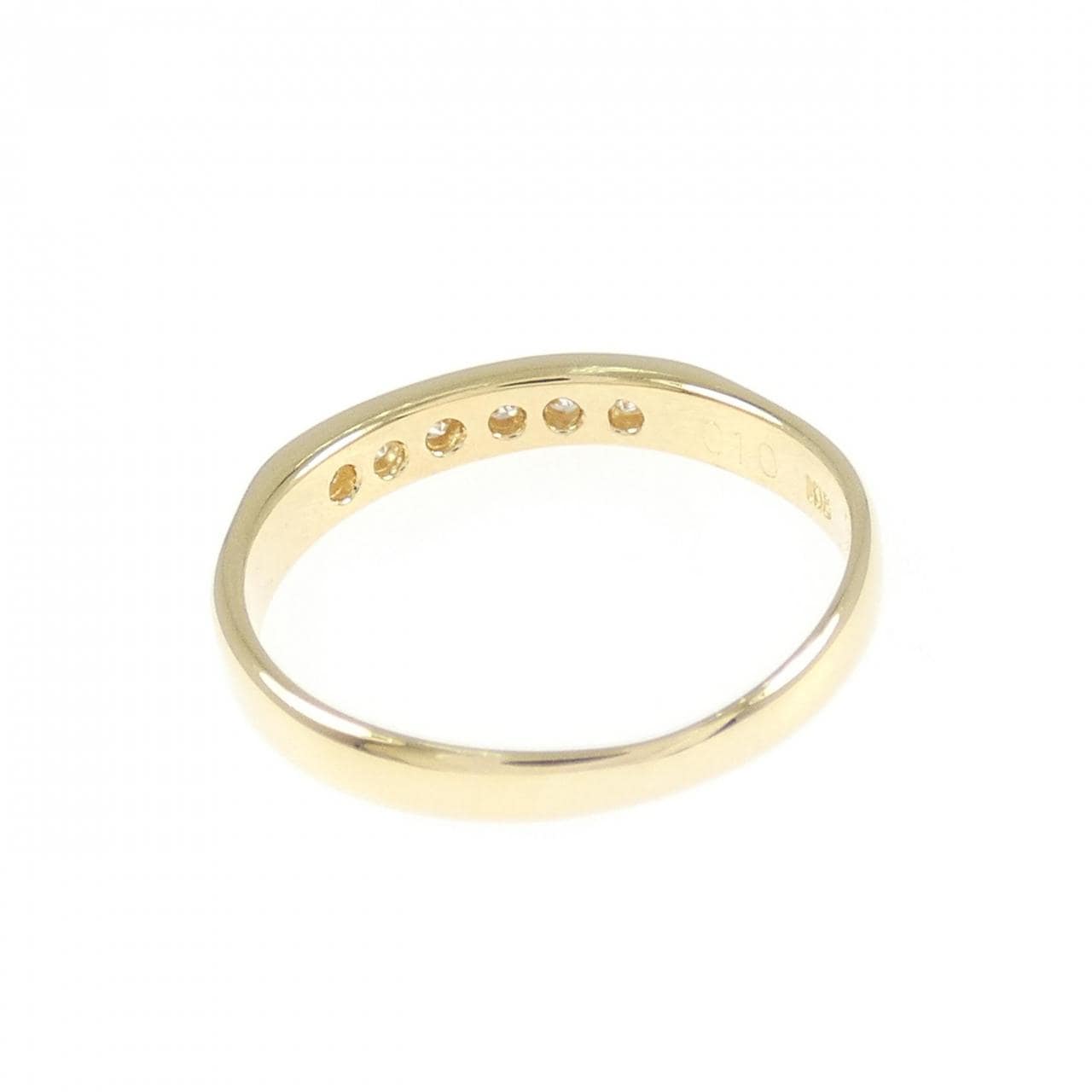 K18YG ダイヤモンド リング 0.10CT