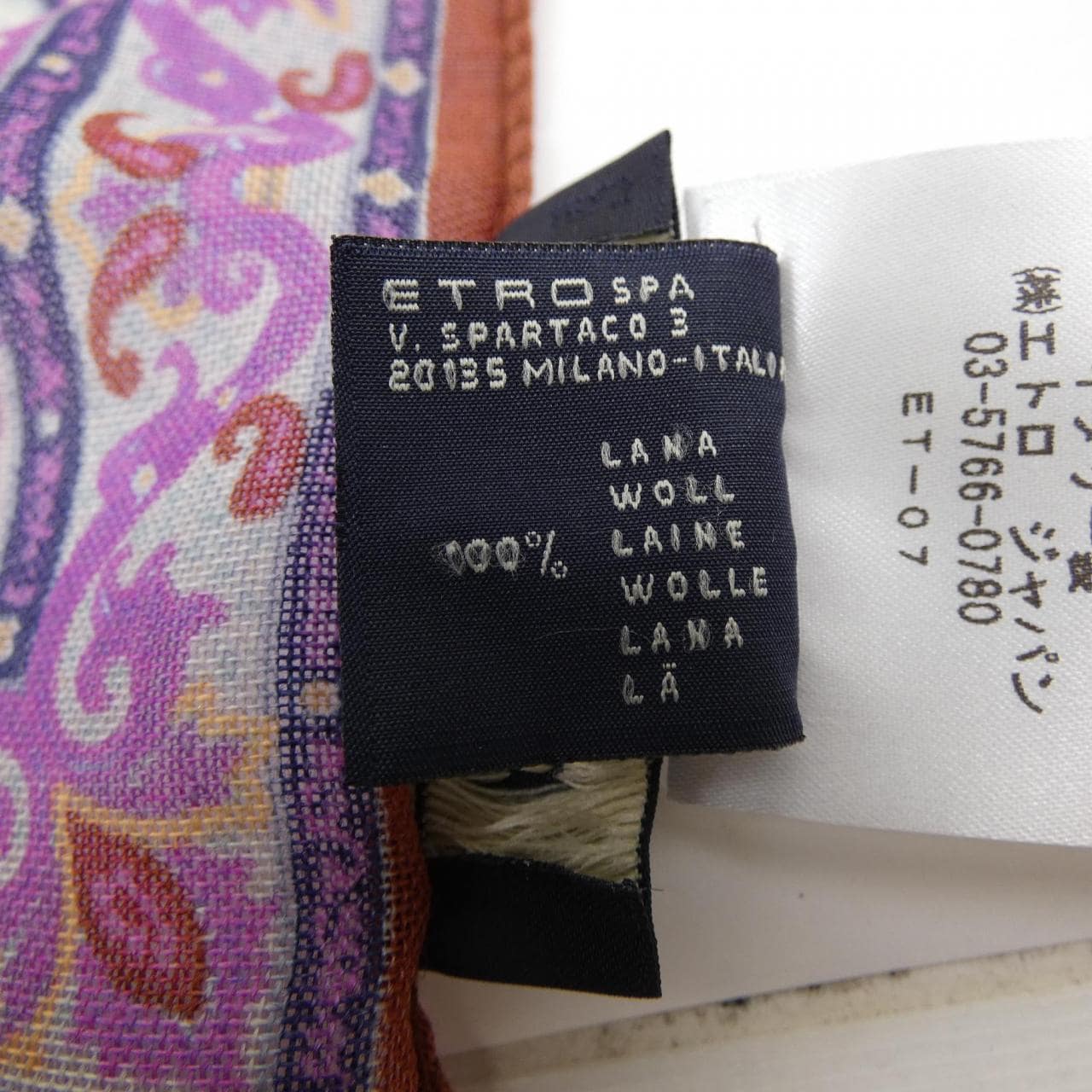 エトロ ETRO 152-12996-4655 STOLE