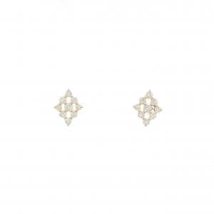 K18YG鑽石耳環 0.16CT