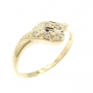K18YG ダイヤモンド リング 0.05CT