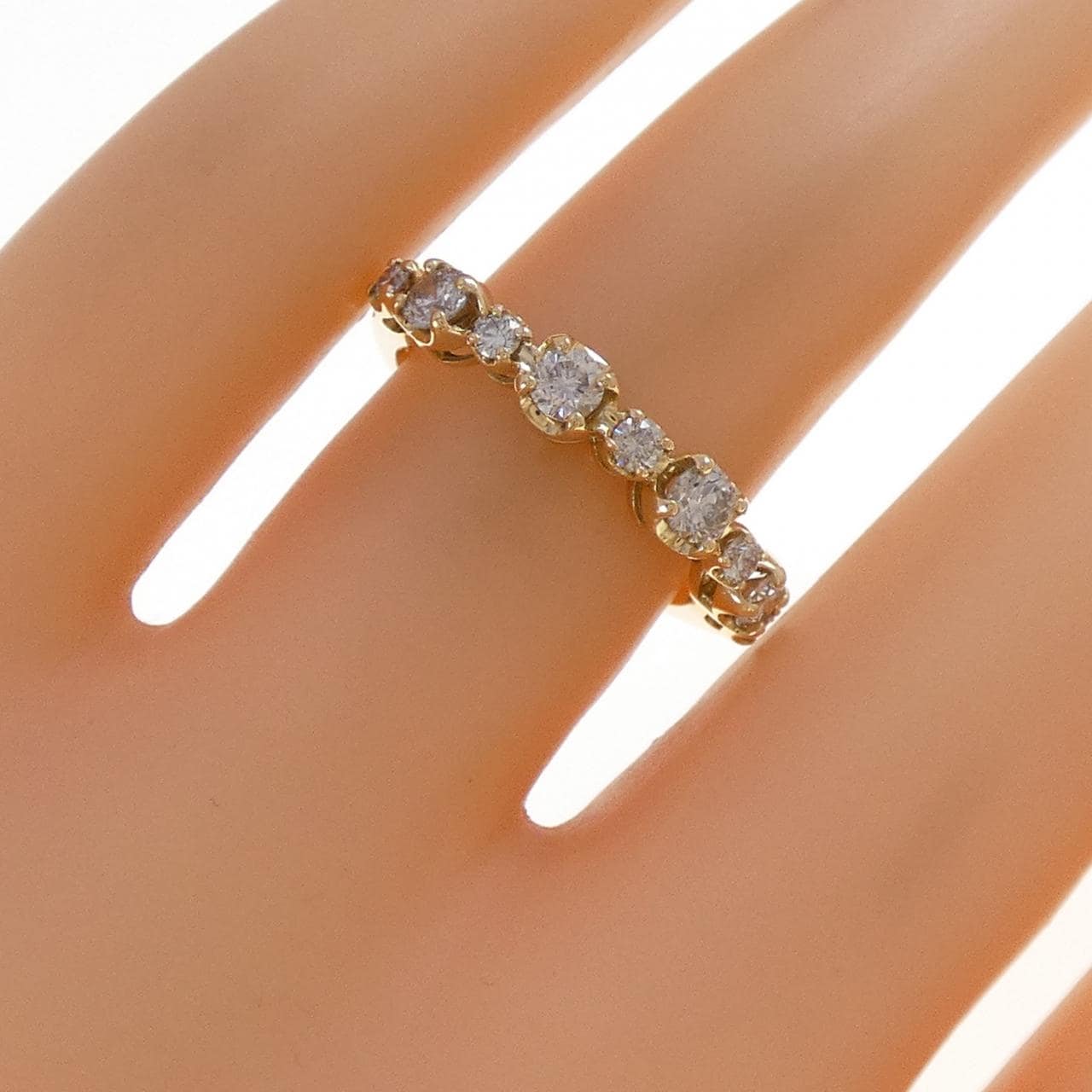 K18YG ダイヤモンド リング 0.50CT