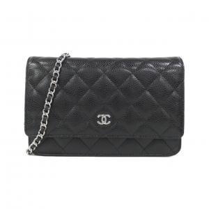 CHANEL Timeless Classic Line 33814 Chain Wallet