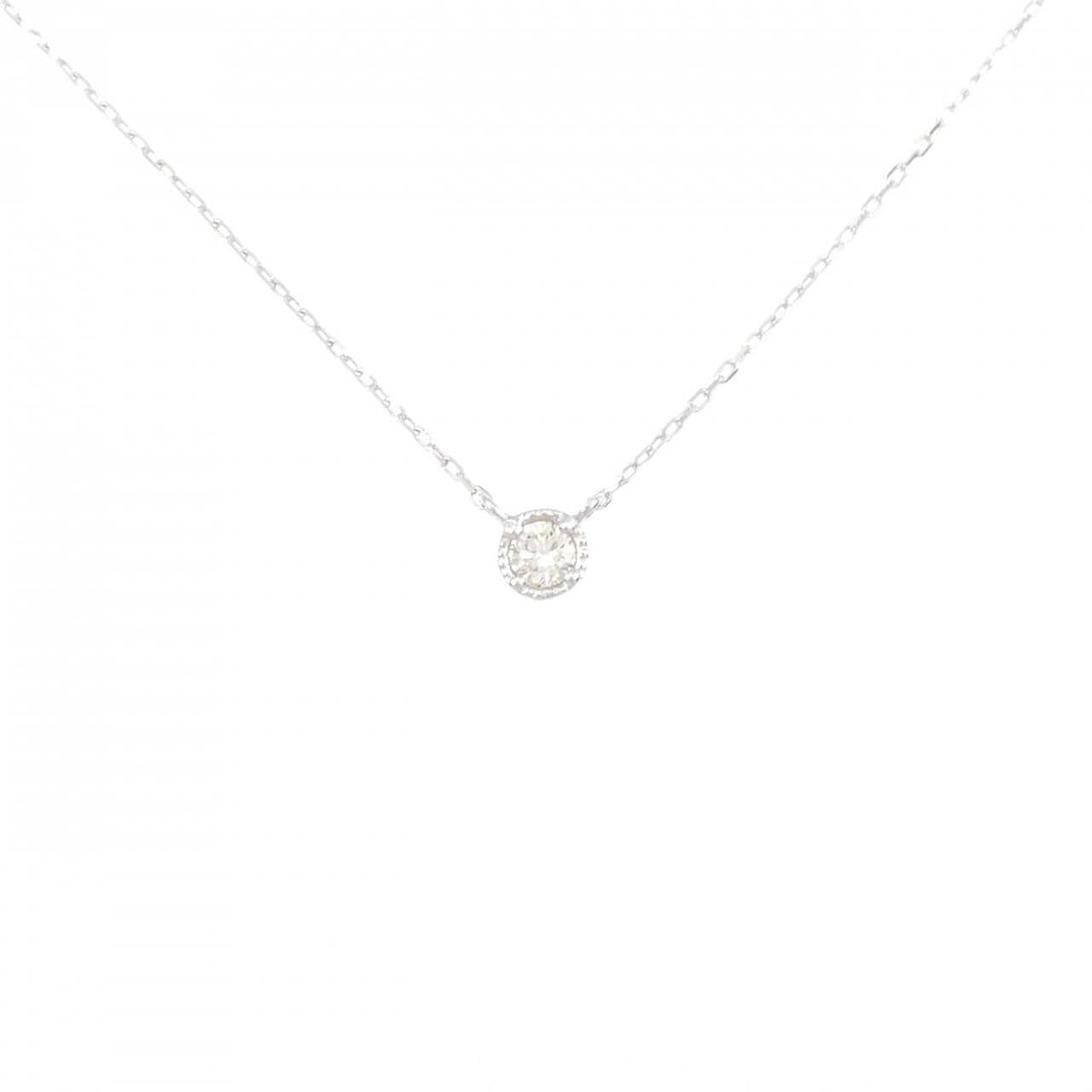 K10WG Diamond necklace