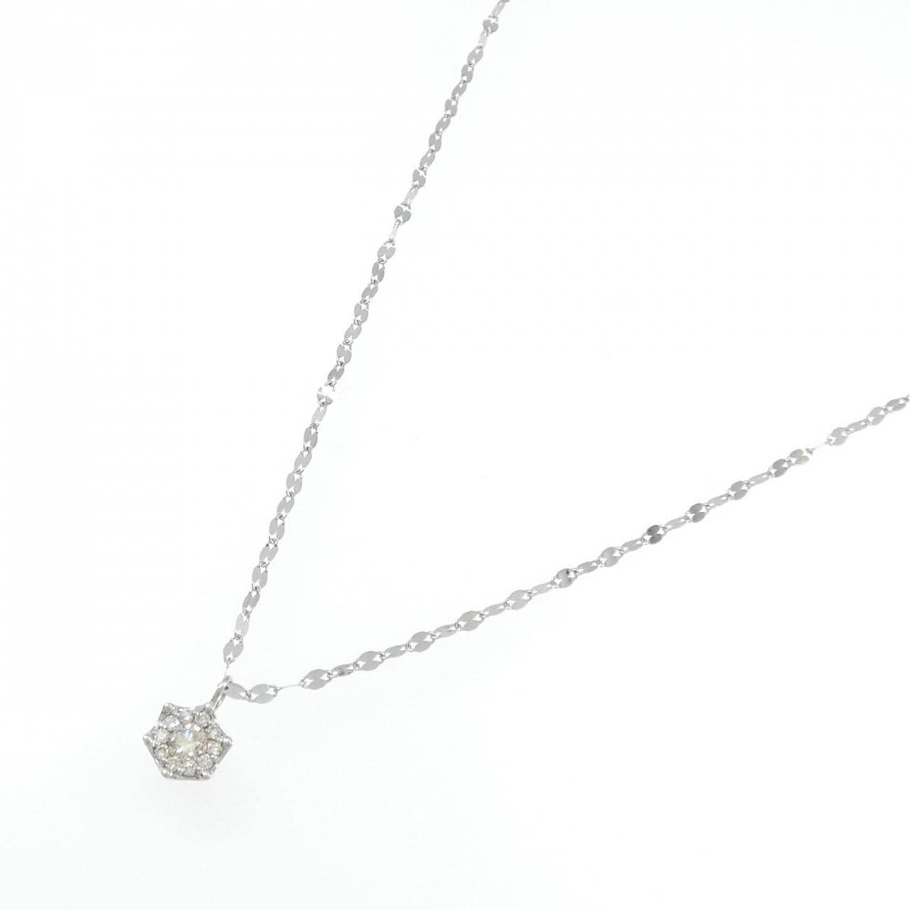 PT900/PT850 ダイヤモンド ネックレス 0.31CT