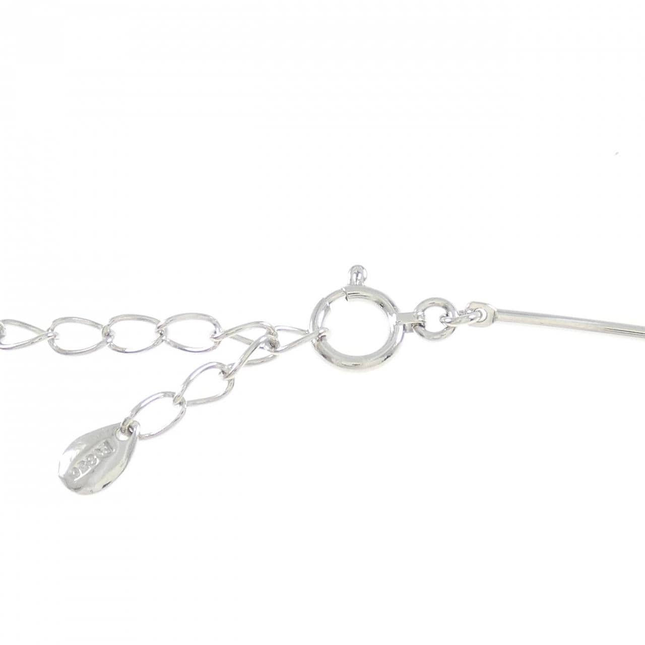 PT850 クロス ダイヤモンド ブレスレット 0.15CT