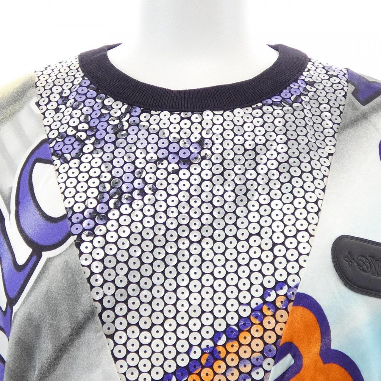 ルイヴィトン LOUIS VUITTON シークインディテール FKDB86EK0 カットワンピース