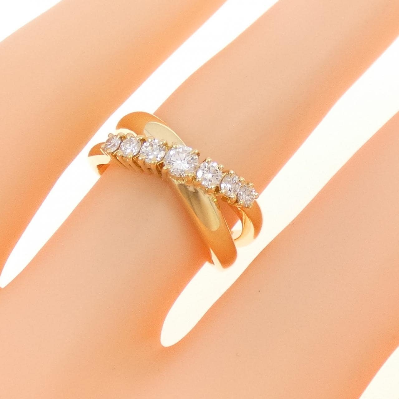 ミキモト ダイヤモンド リング 0.33CT