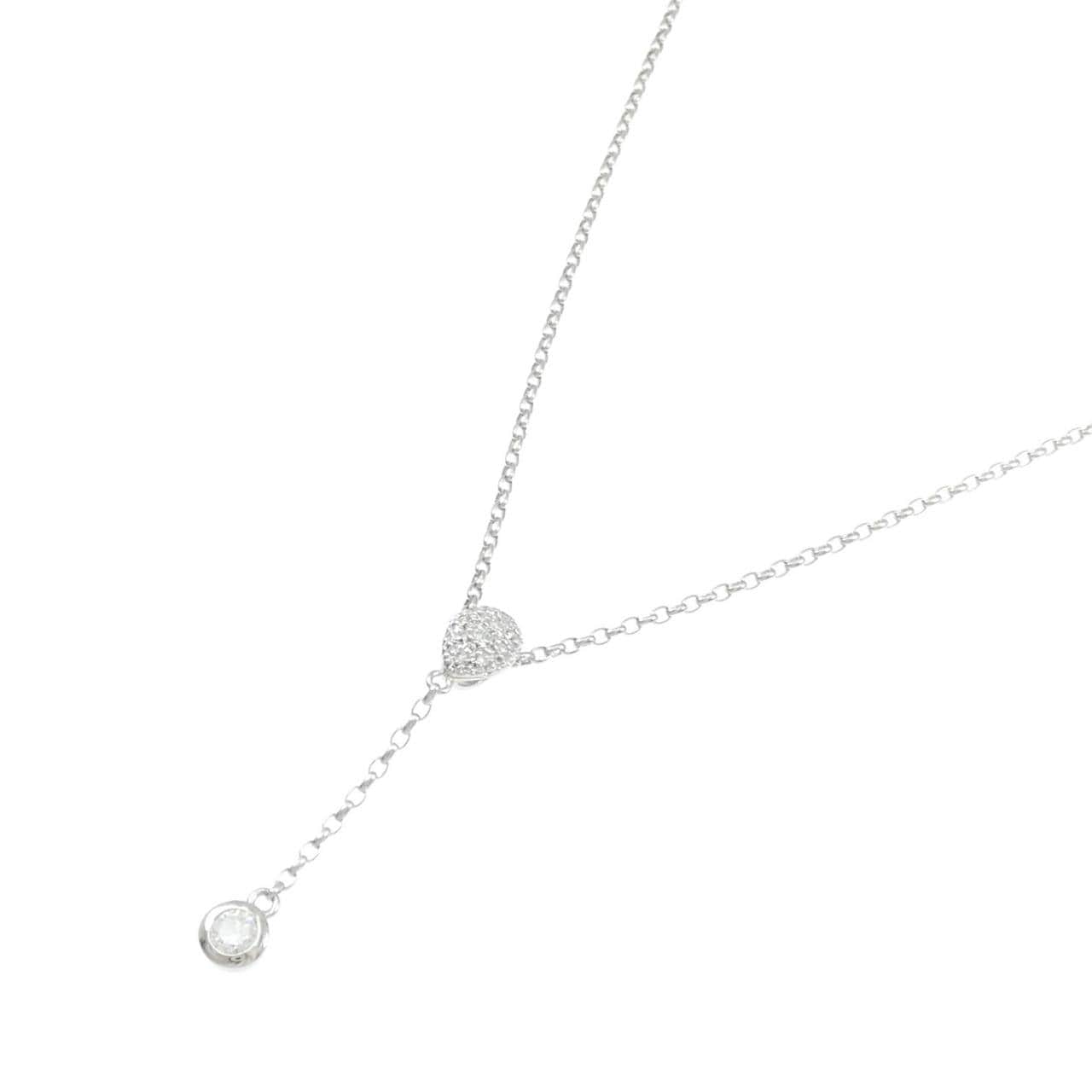 PT900/PT850 ダイヤモンド ネックレス 0.25CT