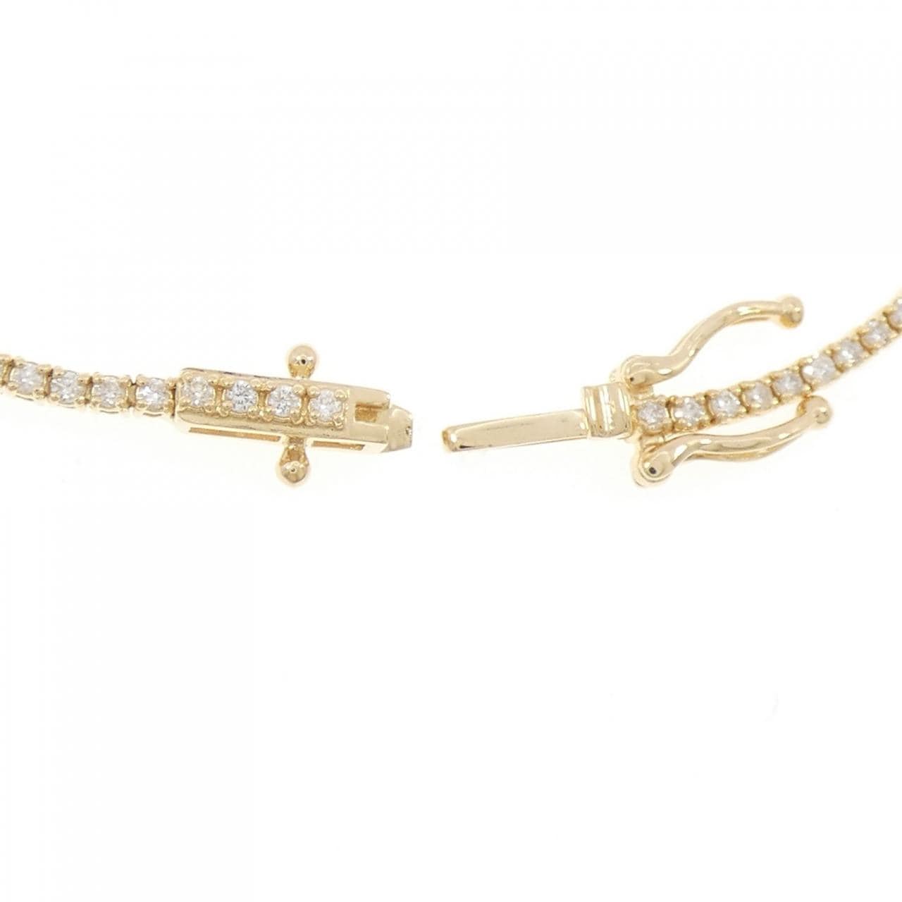 K18YG ダイヤモンド ブレスレット 1.00CT