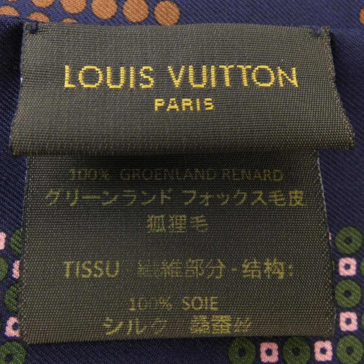 ルイヴィトン LOUIS VUITTON バンドー フリュール ダミエ M75041 MUFFLER