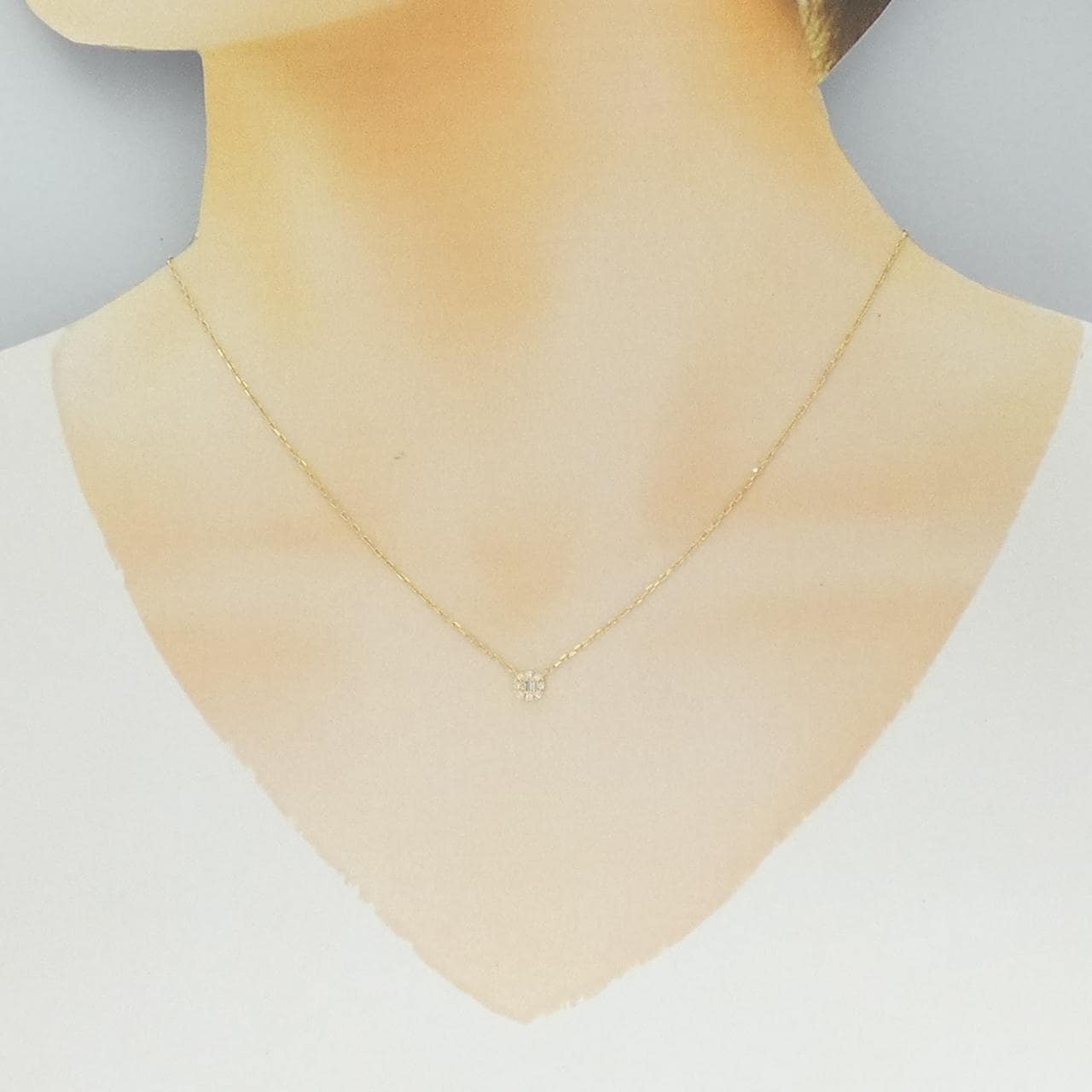 ベルシオラ ダイヤモンド ネックレス 0.06CT