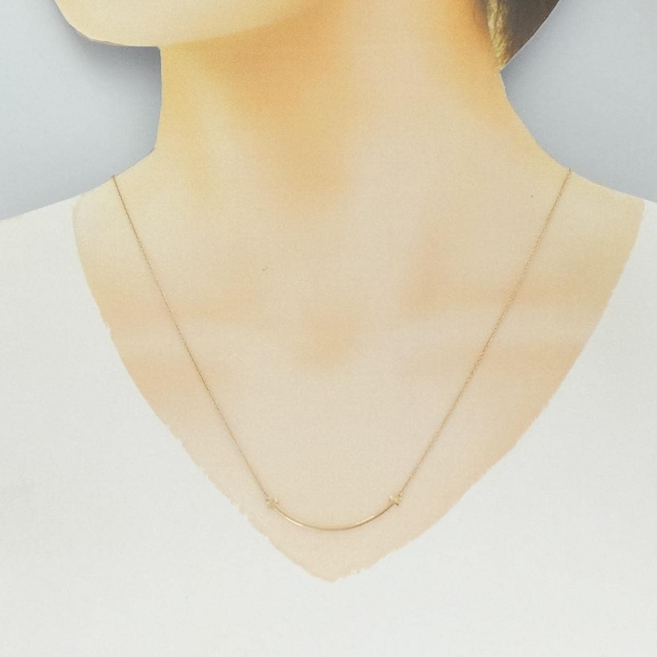 ティファニー Tスマイル スモール ネックレス