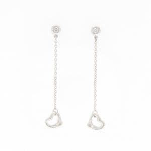 ティファニー オープンハート ピアス