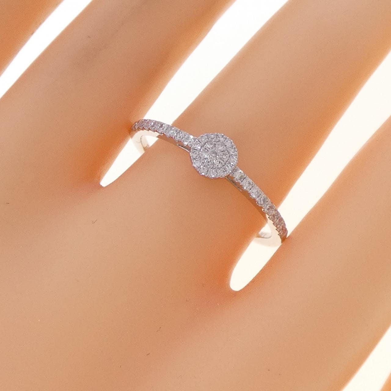 PT950 ダイヤモンド リング 0.30CT