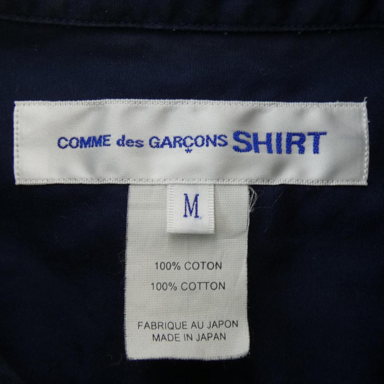 COMDEL GARCONS SHIRT衬衫