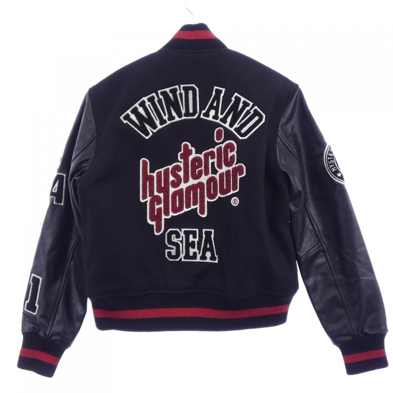 ヒステリックグラマー HYSTERIC GLAMOUR WINDANDSEA スタジャン