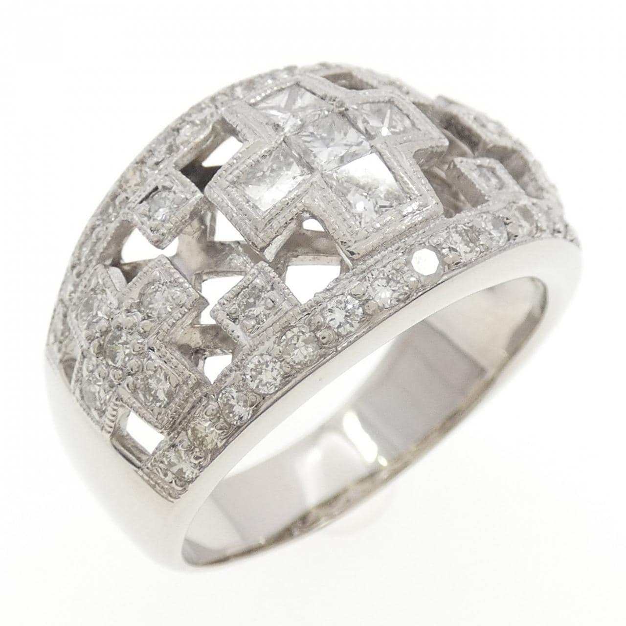 PT900 ダイヤモンド リング 1.20CT