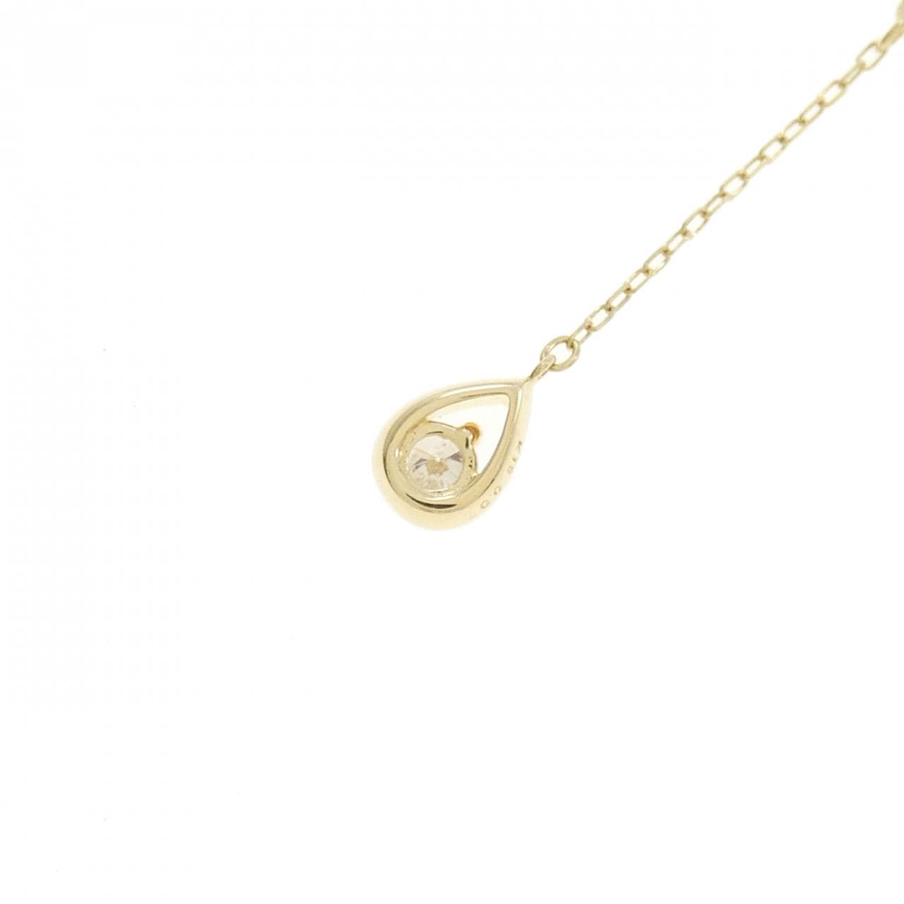 K18YG ダイヤモンド ネックレス 0.07CT