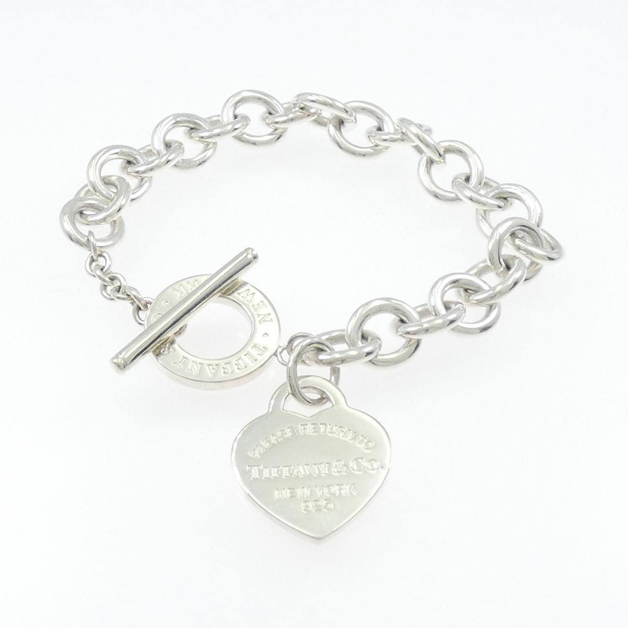 ティファニー リターントゥティファニー ハート タグ トグル ブレスレット