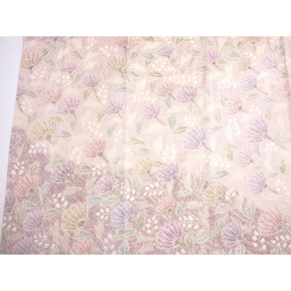 訪問着　絞り加工【竹田庄九郎】