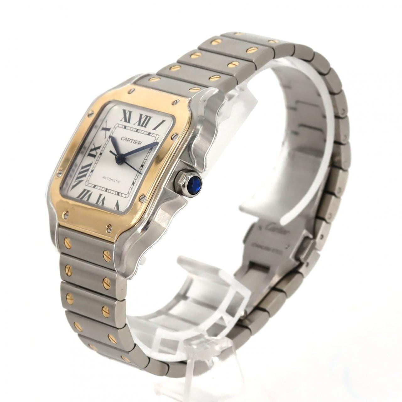 カルティエ サントス･ドゥ･カルティエMM コンビ W2SA0016 SSxYG 自動巻