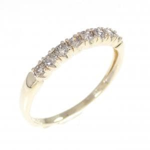 K10YG ダイヤモンド リング 0.30CT
