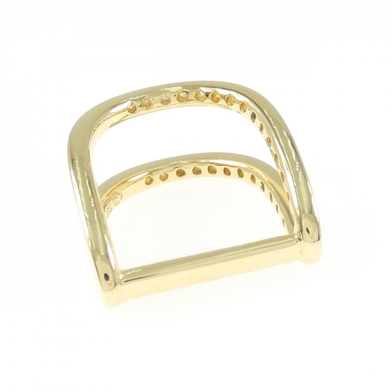 K18YG ダイヤモンド リング 0.33CT
