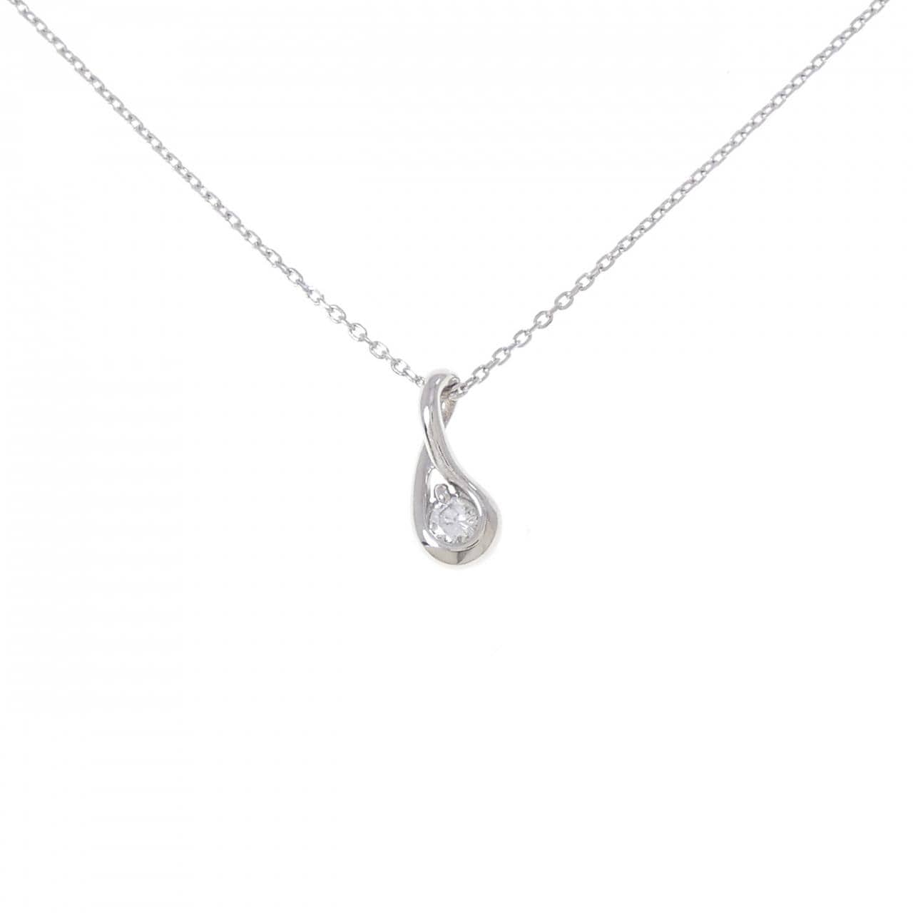 PT850 ダイヤモンド ネックレス 0.10CT