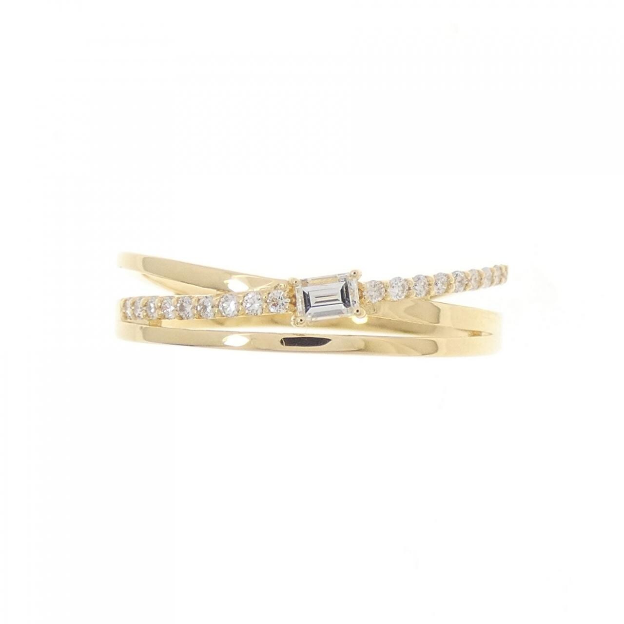 【新品】K18YG ダイヤモンド リング 0.15CT