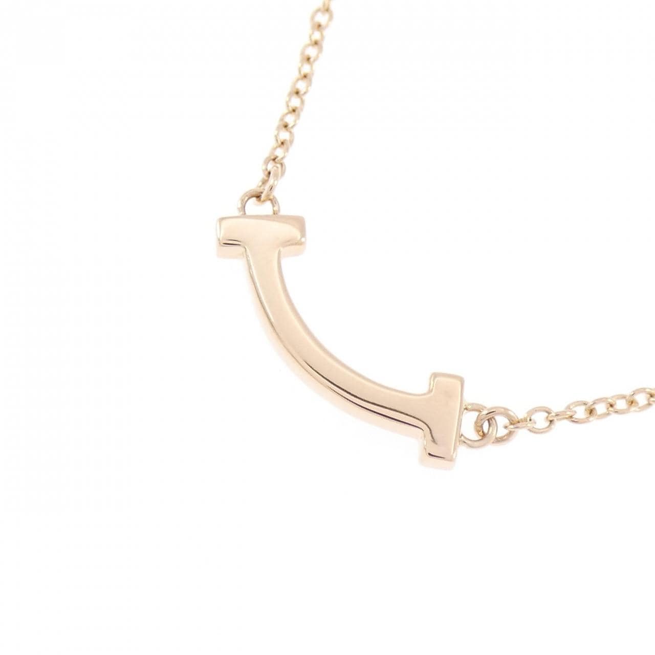 ティファニー Tスマイル ミニ ネックレス